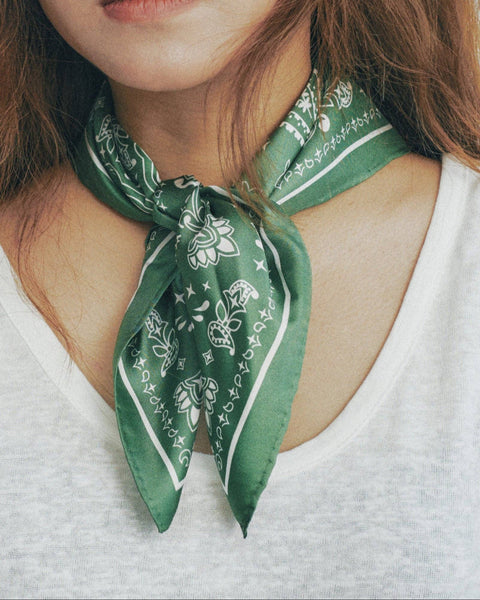 PAISLEY SILK BANDADA SCARF