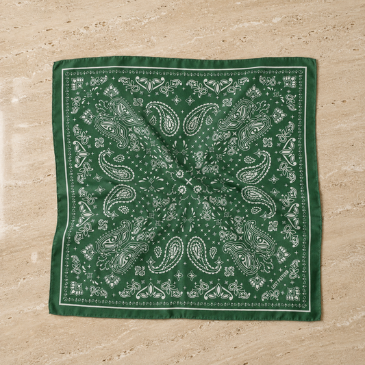 PAISLEY SILK BANDADA SCARF