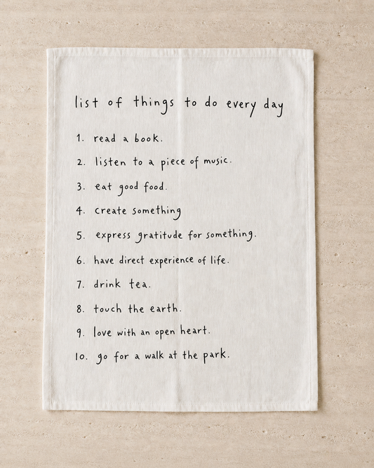 TO DO LIST NAPKIN