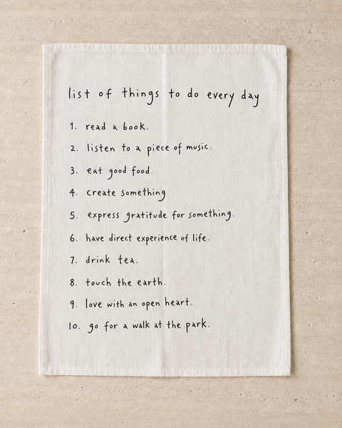 TO DO LIST NAPKIN