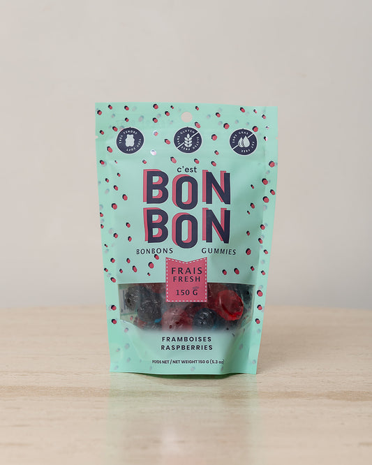RASPERRY GUMMY CANDIES