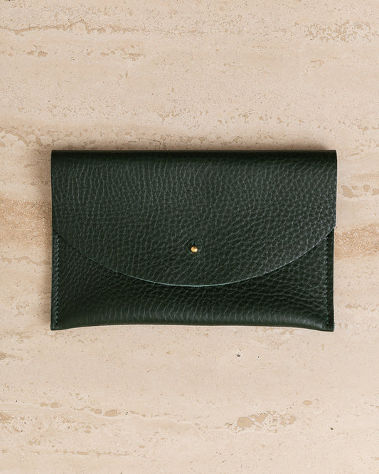 LEATHER ENVELOPE POUCH