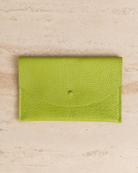 LEATHER ENVELOPE POUCH