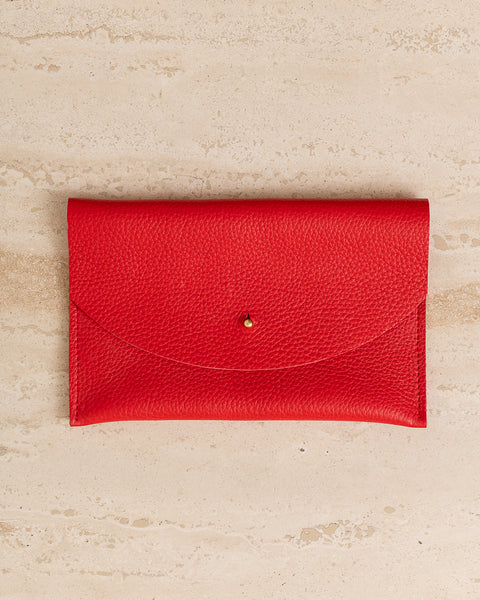 LEATHER ENVELOPE POUCH