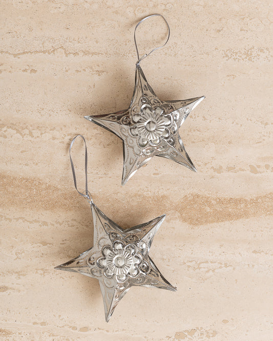 TIN STAR ORNAMENT