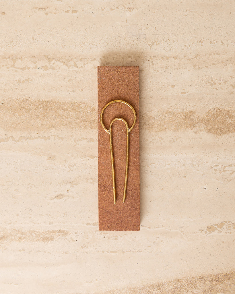 BRASS HAIR FORK