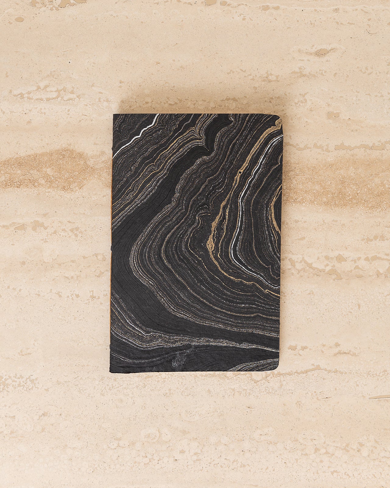 SOFT COVER MARBLED NOTEBOOK