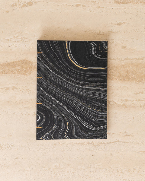 HARD COVER MARBLED NOTEBOOK