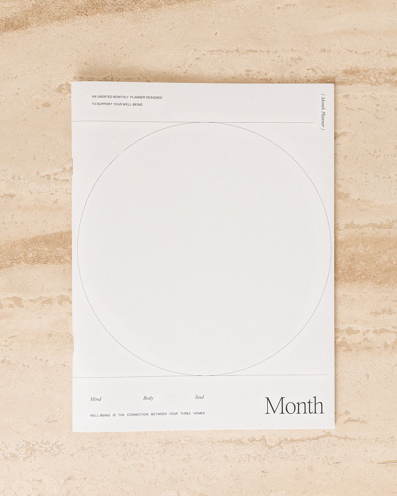 MONTH PLANNER