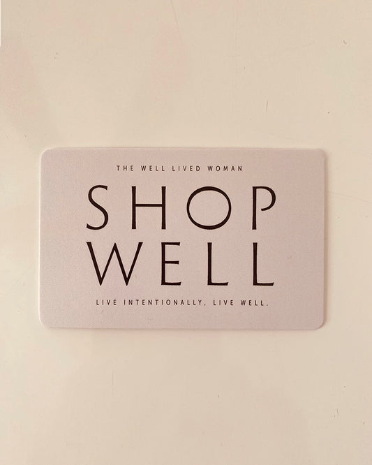 SHOP WELL GIFT CARD