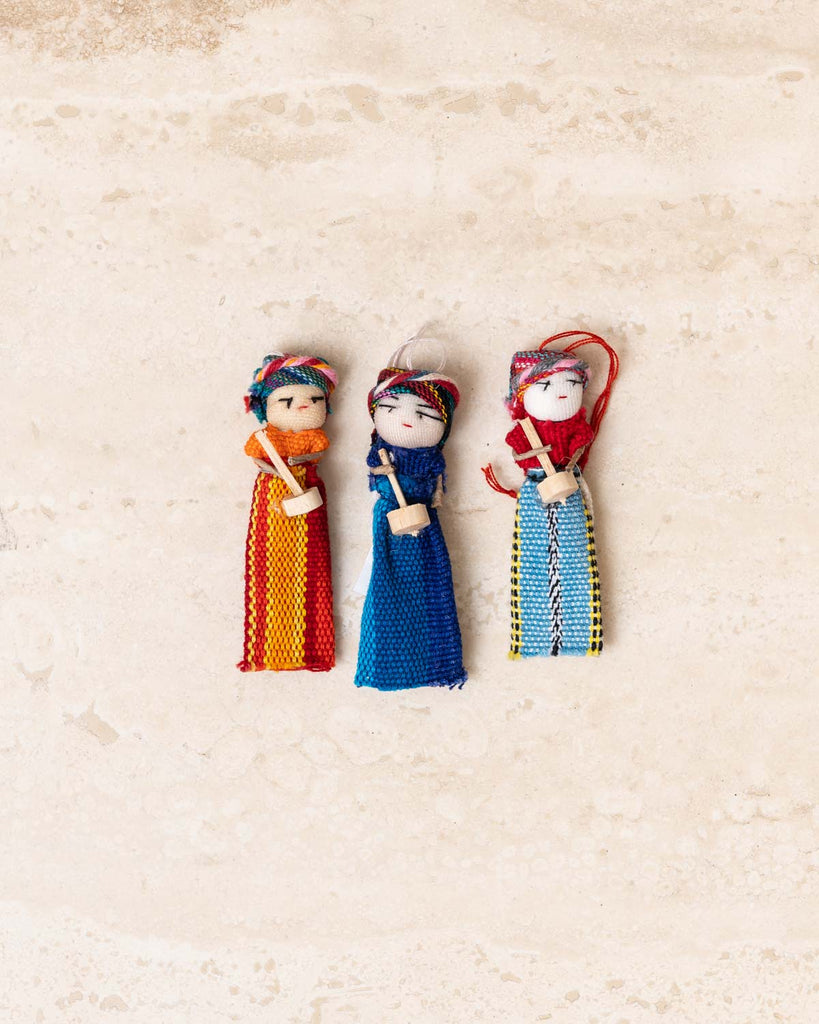 GUATEMALAN WORRY DOLL ORNAMENT